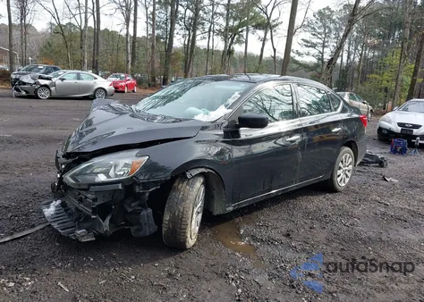 2019 Nissan Sentra S из США, поврежденный, VIN 3N1AB7AP3KY379672
